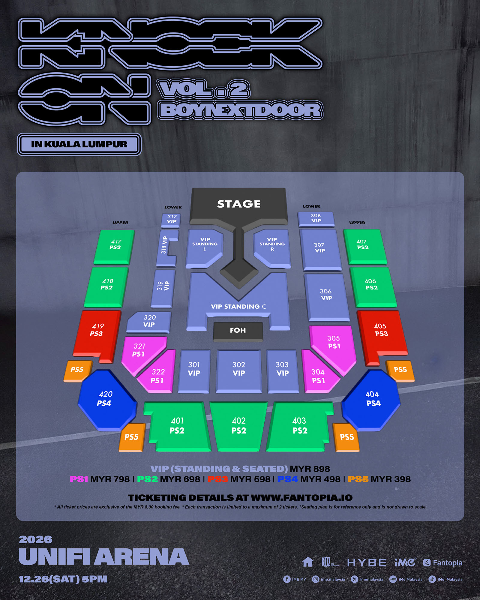 BOYNEXTDOOR TOUR 'KNOCK ON Vol.2' Kuala Lumpur Complete Guide | Ticket Tips, Seating Chart, Transport, Hotels, Local Food, Entry Rules - Seating Chart BOYNEXTDOOR TOUR 'KNOCK ON Vol.2' Kuala Lumpur Complete Guide | Ticket Tips, Seating Chart, Transport, Hotels, Local Food, Entry Rules - Seating Chart