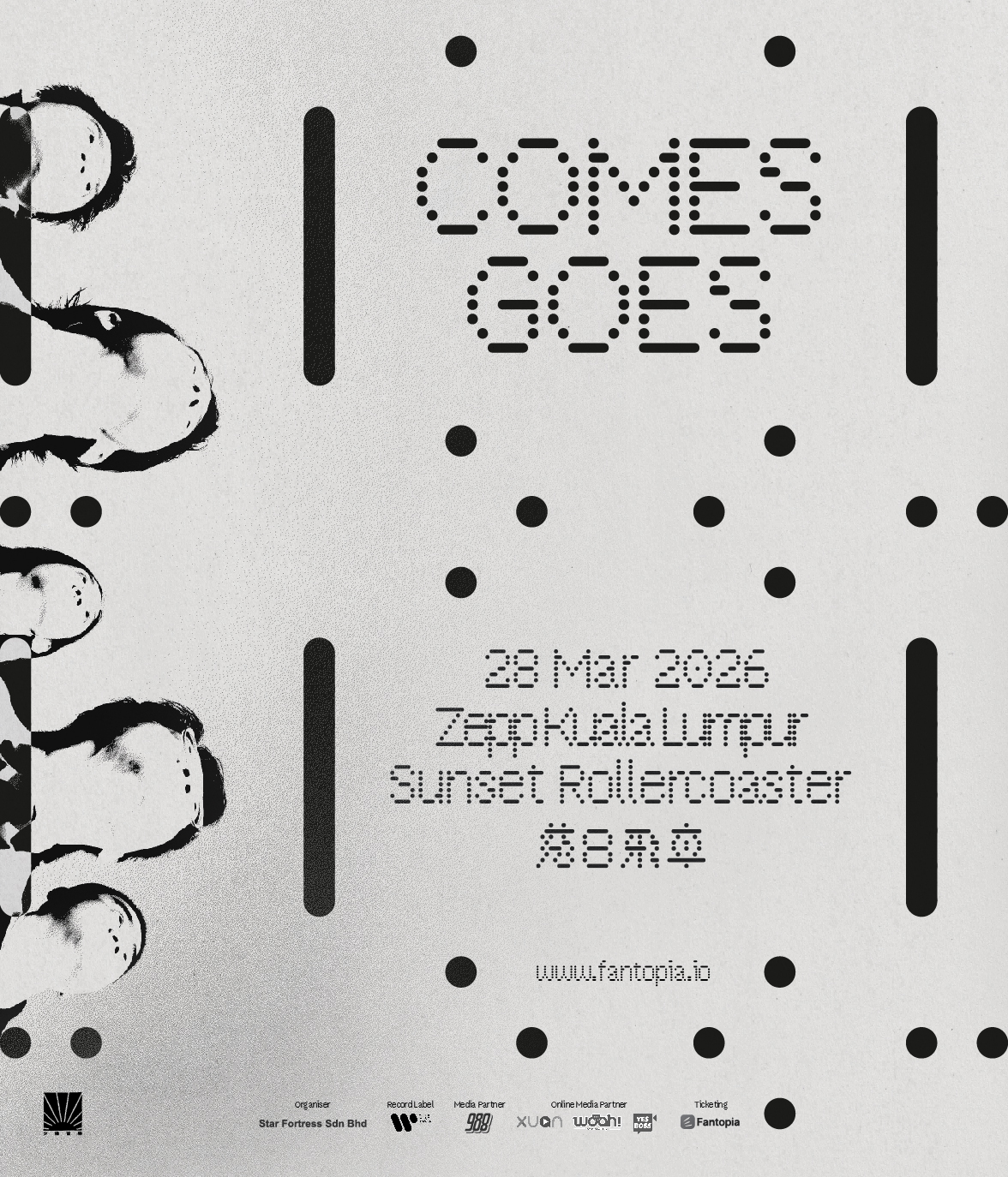 Q comes Q goes 2026 Sunset Rollercoaster in Kuala Lumpur