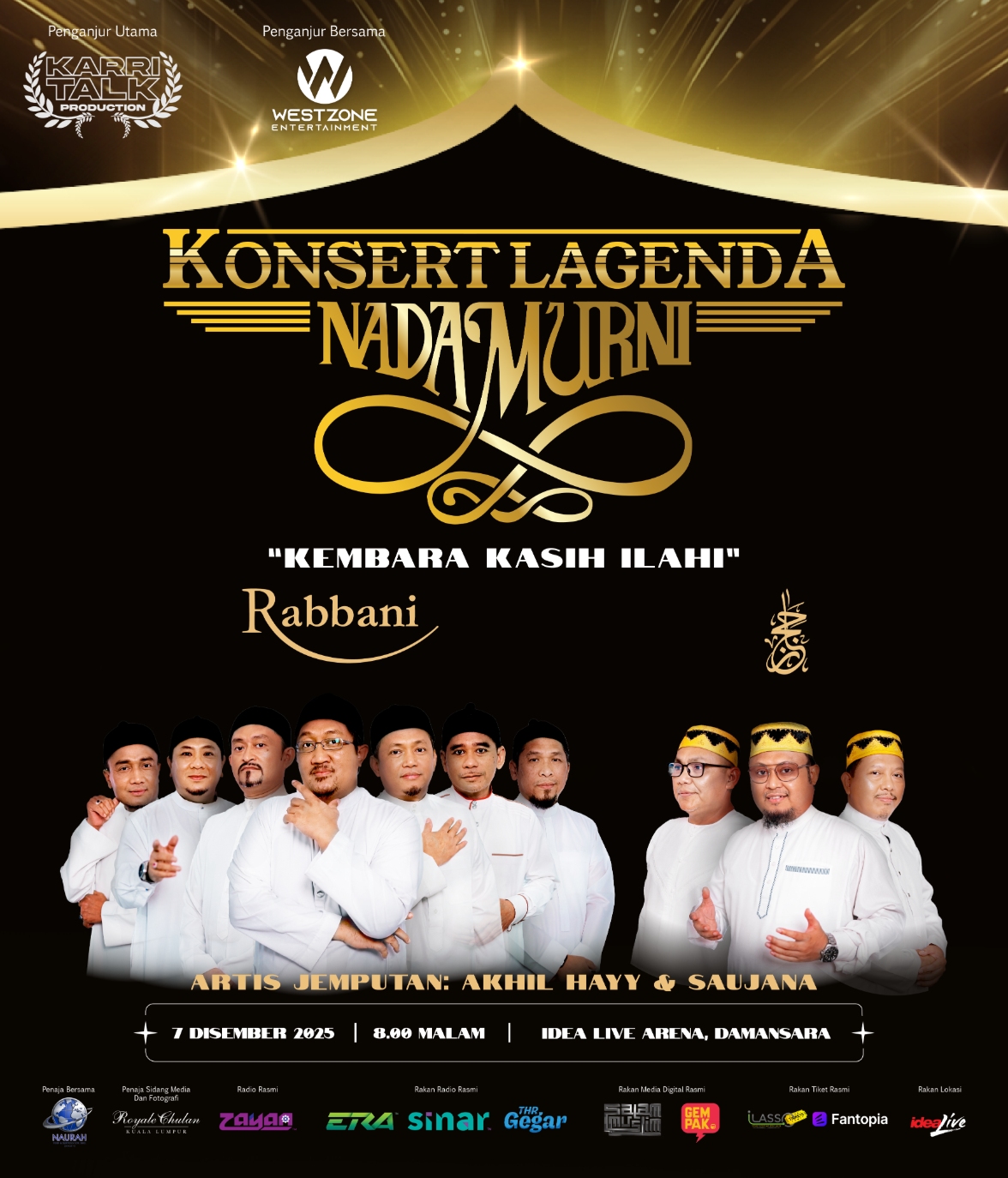 [POSTPONED] KONSERT LAGENDA NADA MURNI