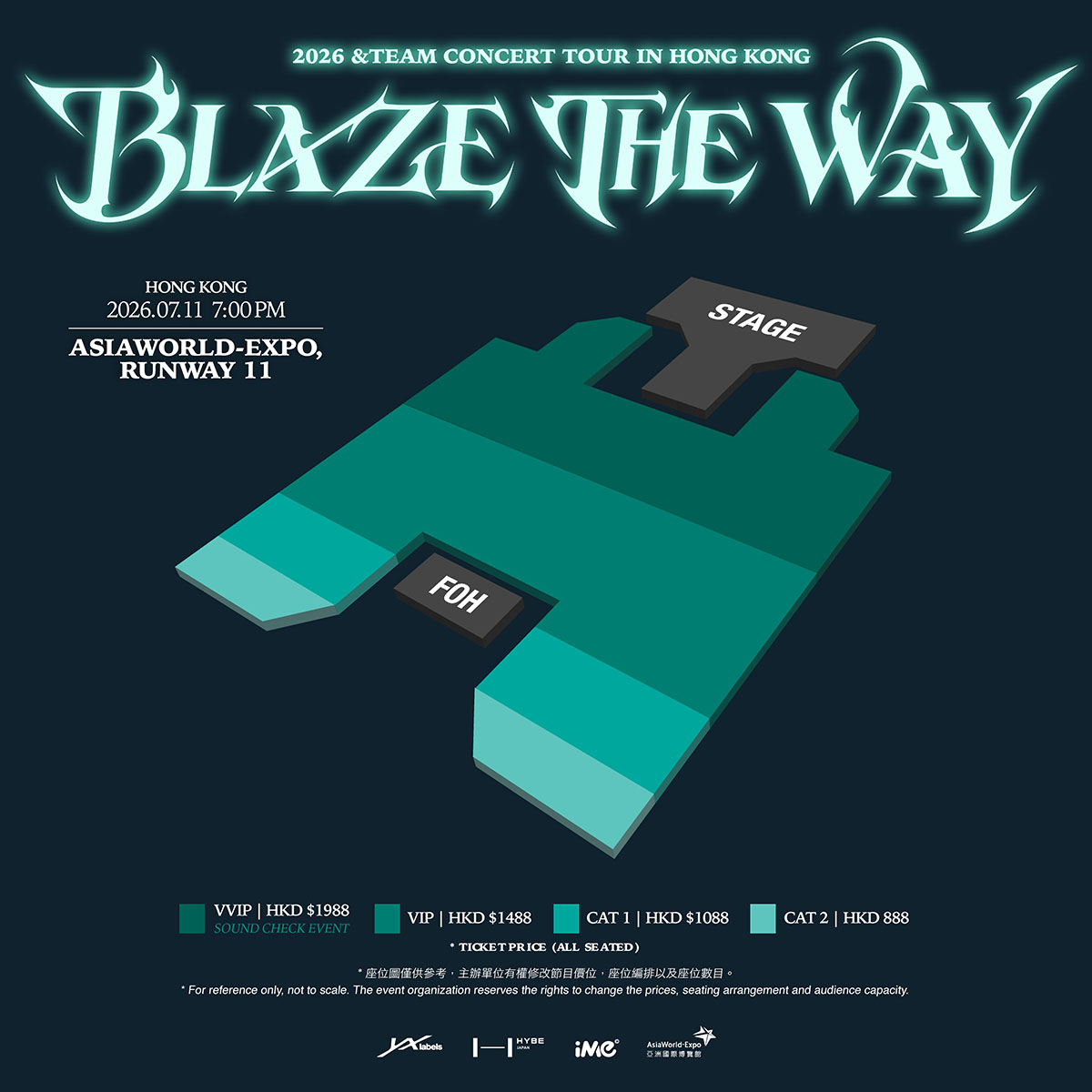 2026 &TEAM CONCERT TOUR 'BLAZE THE WAY' Hong Kong Complete Guide | Membership Presale, Public Sale, Seating, Transport, Hotels, Local Food, Entry Tips - Seating Chart 2026 &TEAM CONCERT TOUR 'BLAZE THE WAY' Hong Kong Complete Guide | Membership Presale, Public Sale, Seating, Transport, Hotels, Local Food, Entry Tips - Seating Chart