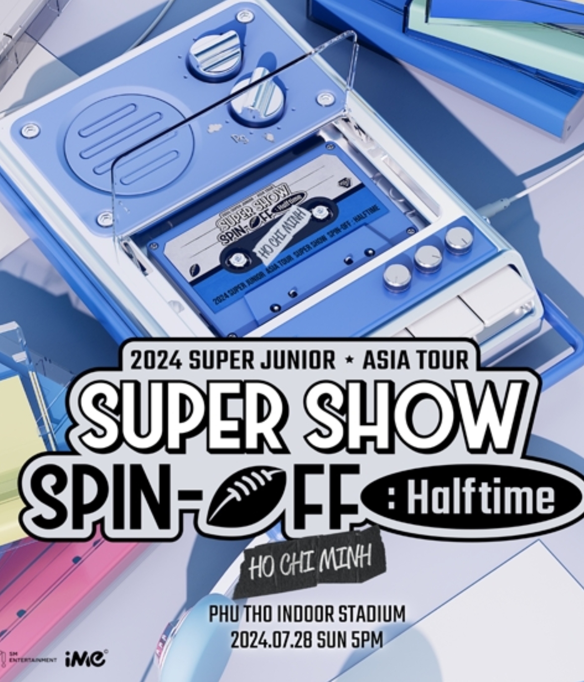 2024 SUPER JUNIOR <SUPER SHOW SPIN-OFF: Haftime> in HO CHI MINH (For International Buyers)