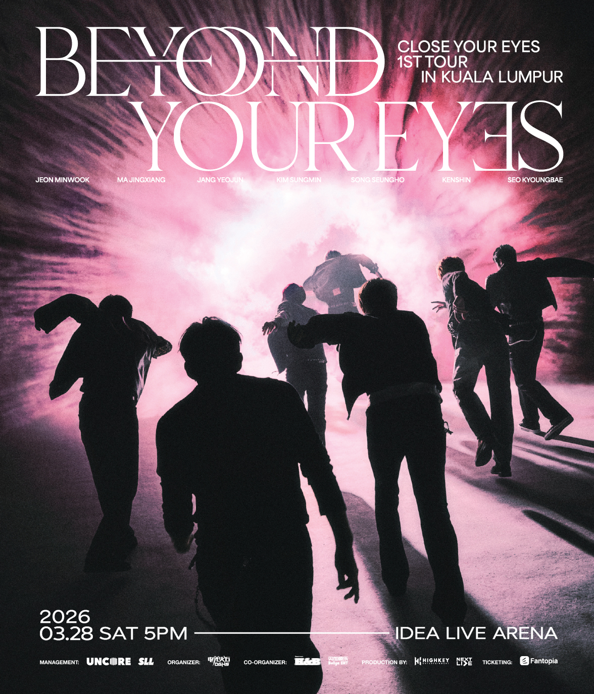CLOSE YOUR EYES 1ST TOUR [BEYOND YOUR EYES] in KUALA LUMPUR