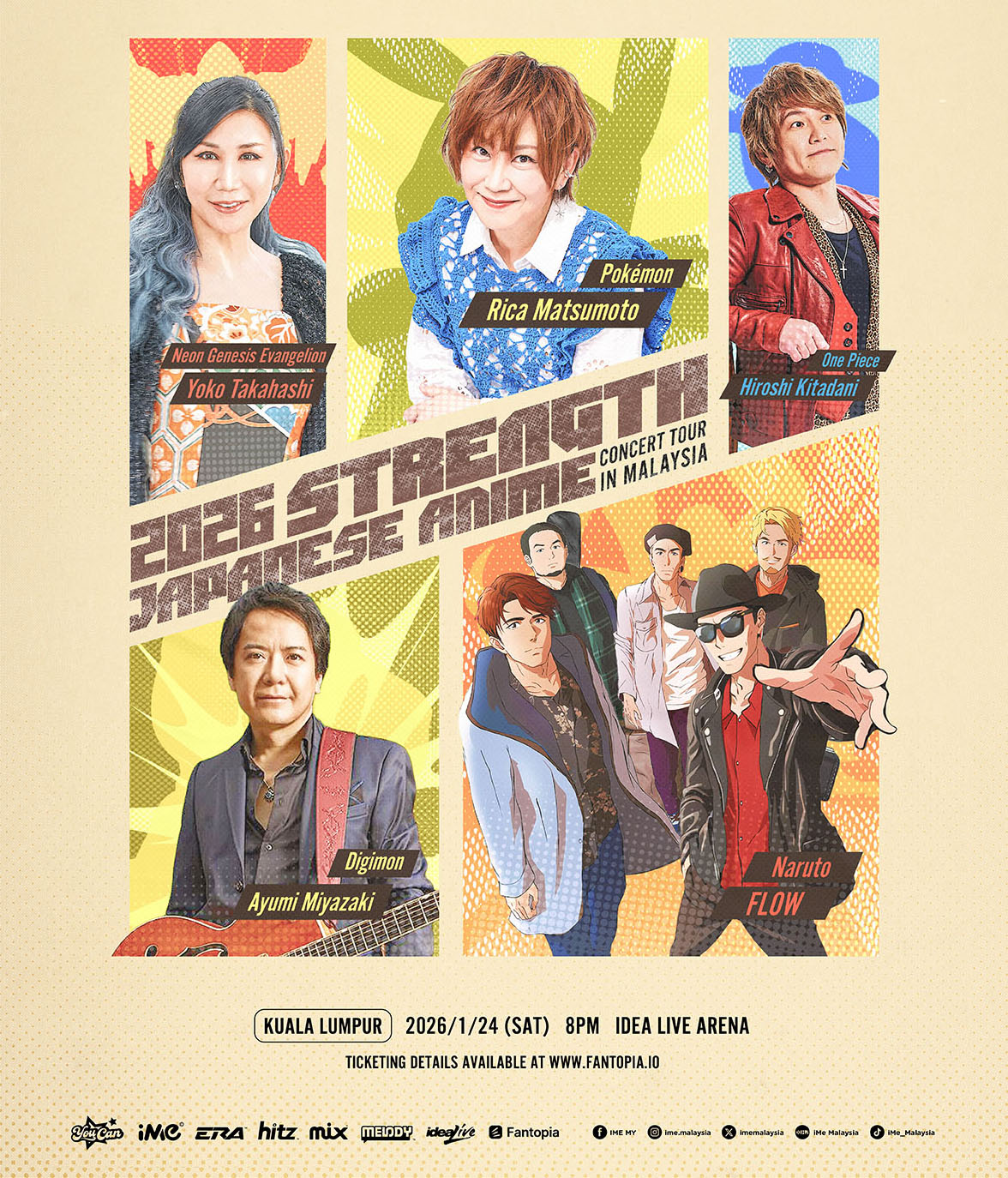 2026 STRENGTH JAPANESE ANIME CONCERT TOUR IN MALAYSIA