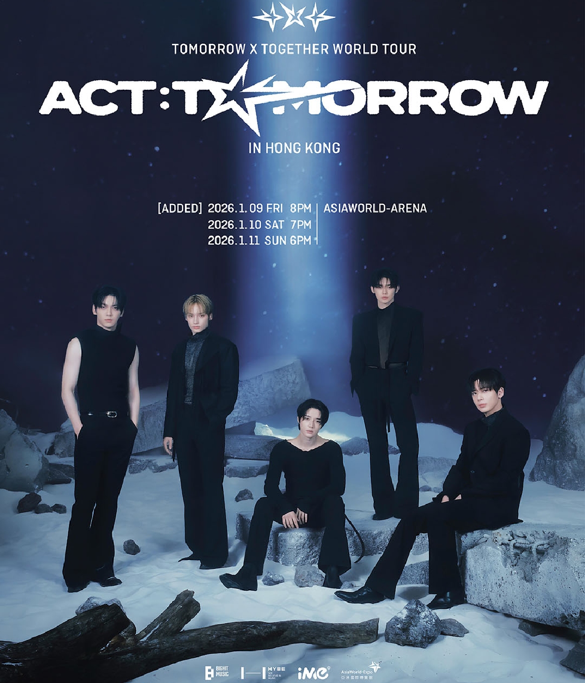 TOMORROW X TOGETHER WORLD TOUR <ACT : TOMORROW> IN HONG KONG