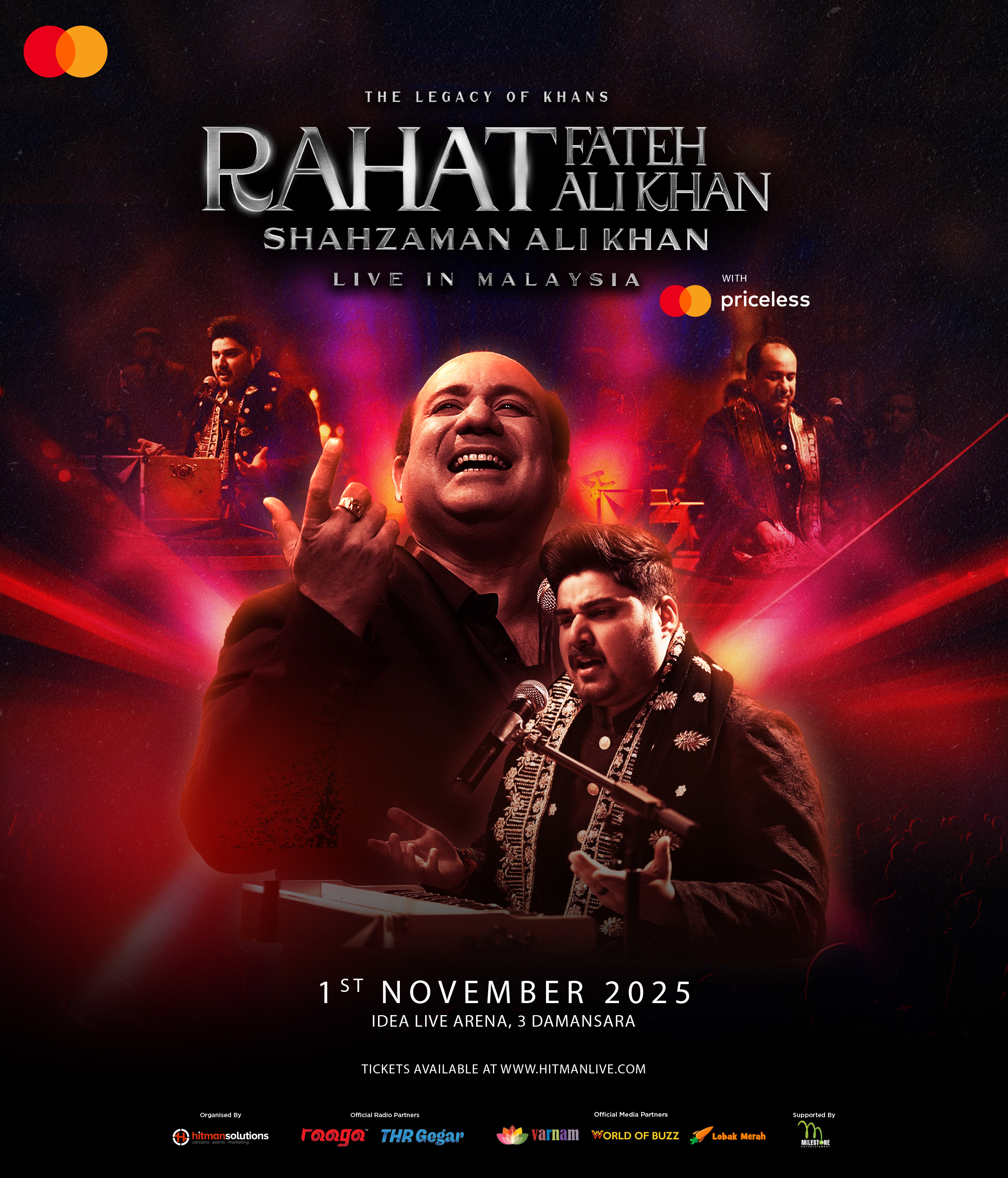 Rahat Fateh Ali Khan & Shahzaman Ali Khan Live in Malaysia with Priceless